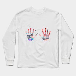 Handprint Long Sleeve T-Shirt